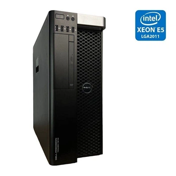 Сервер Dell Precision T7810 Tower / 2x Intel Xeon E5-2683 v4 (16 (32) ядер по 2.1 - 3.0 GHz) / 32 GB DDR4 / 256 GB SSD M.2 / 685W / Win 10 Pro б/у