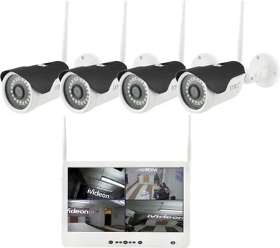 Комплект видеонаблюдения DVR KIT LCD 1304 Wi-Fi с 4 камерами и 13" экраном 5520