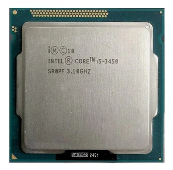 Процессор s1155 Intel Core i5-3450 3.1-3.5GHz 4/4 6MB DDR3 1333-1600 HD Graphics 2500 77W б/у