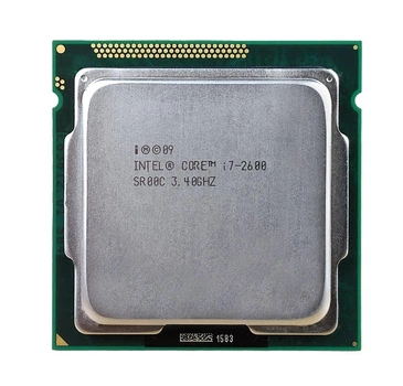 Процессор s1155 Intel Core i7-2600 3.4-3.8GHz 4/8 8MB DDR3 1066-1333 HD Graphics 2000 95W бу - Б/У