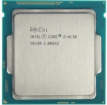Процессор s1150 Intel Core i3-4130 3.4GHz 2/4 3MB DDR3/DDR3L 1333-1600 HD Graphics 4400 54W б/у