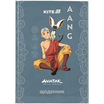 Щоденник шкільний Kite Avatar AV25-262, тверда обкладинка, синій