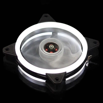 Вентилятор 120*120*25мм molex TRY FAN CIRCLE 2 с подсветкой белый #