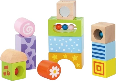 Набір будівельних блоків Viga Toys "Брязкальця" (50682)