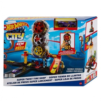 Ігровий набір Вражаючі трюки у шиномонтажі Hot Wheels (HDP02)