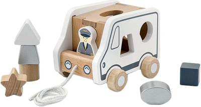 Каталка Viga Toys Машинка-сортер (51612)