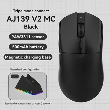 Ігрова миша AJAZZ AJ139 V2 MC (PAW3311, 12000 DPI, чорна)