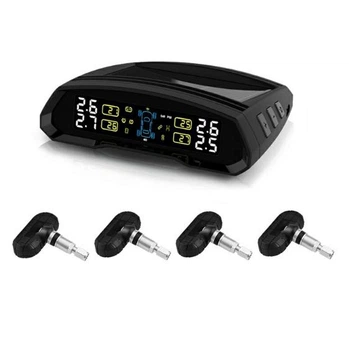 Система контролю тиску і температури в шинах Careud TPMS T802, внутрішні датчики