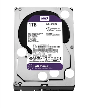 Накопитель HDD SATA 1.0TB WD Purple 5400rpm 64MB (WD10PURZ)