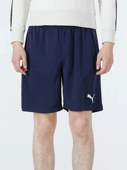 Спортивные шорты для футбола мужские Puma teamRise Short 704942-06 2XL Темно-синие (4063699210279)