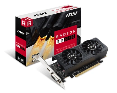 Видеокарта AMD Radeon RX 550 2GB GDDR5 Low Profile OC MSI (Radeon RX 550 2GT LP OC)