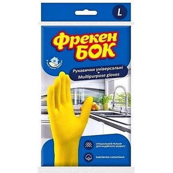 Перчатки хозяйственные Фрекен БОК р.9-L 1 пара