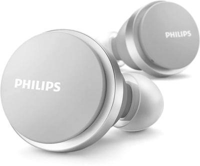 Słuchawki Philips TAT8506BK TWS ANC Pro+ Hi-Res IPX4 White (TAT8506WT/00)