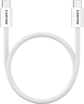 Kabel Canyon OnWire 60MG C-C 60W Magnet Braided 1 m White (CND-CCMG60AB15W)