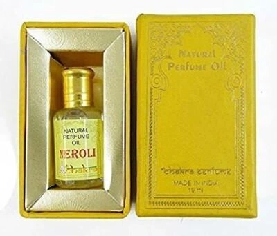 Индийские масляные духи в красивой коробочке Нероли Neroli Chakra 10 мл