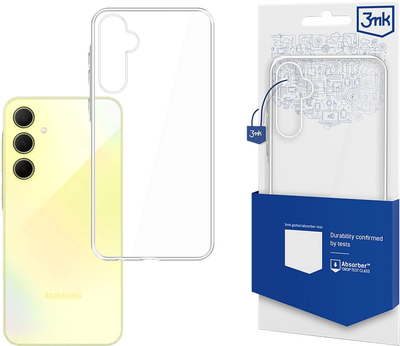 Etui 3MK Clear Case do Samsung Galaxy A35 5G Transparentne (5903108549189)