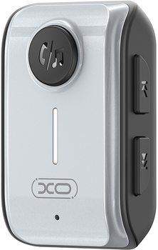 Transmiter FM XO BCC15 Bluetooth V5.3 AUX 3.5 mm/Type-C/TF Grey (BCC15.tarnish)