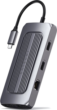 Hub USB Satechi Aluminum USB-C Multi-Port MX Adapter Space Gray (ST-UCMXAM)