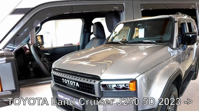 Ветровики для Toyota LC J250 2023+ 4D (вставные, кт - 4шт) (LSE) Heko