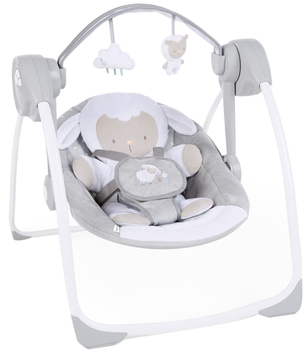 Крісло-гойдалка Ingenuity Comfort 2 Go - Cuddle Lamb (12184) (074451121843)