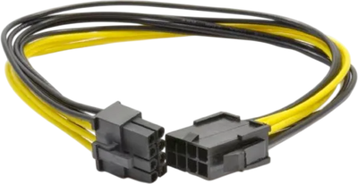 Przedłużacz zasilający Cablexpert PCI Express 6+2pin 0.3 m (CC-PSU-84)