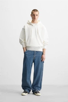 Джинси ZARA Relaxed Carpenter синій 4806/404/407 30