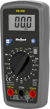 Miernik uniwersalny Rebel RB-30D (MIE-RB-30D)