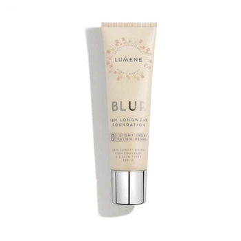 Тональная основа LUMENE BLUR SPF 15 стойкая №0 Light Ivory 30 мл (6412600834611)
