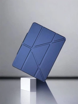 Чохол CaseFashion Smart Case Origami з тримачем для стілуса для iPad mini 6 Midnight Blue