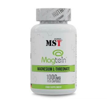 L-треонат магнію, магтейн MST Magtein magnesium l-threonate 1000 мг (60 капс)