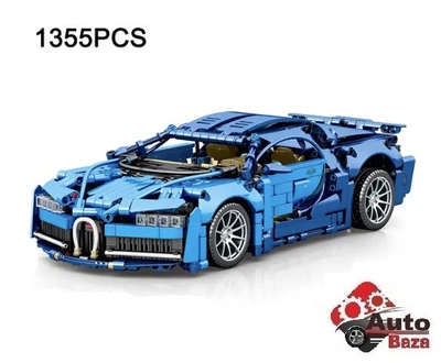 Конструктор Bugatti — суперкар спортивний, 1355 деталей