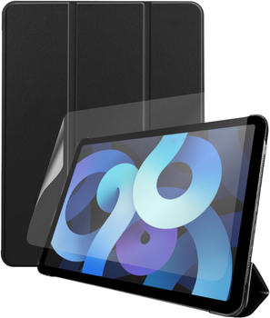 Чохол для планшета AIRON Premium SOFT для Apple iPad Air 4/5th Gen 10.9" 2020/2022 із захисною плівкою та серветкою Black (4822352781068)