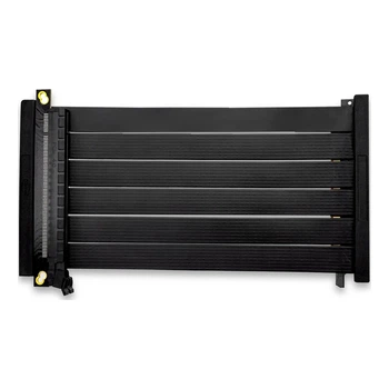 Райзер PcCooler Vertical GPU RISER CABLE PCI-E BK 4.0 185мм PCI-E4.0X16 Чор