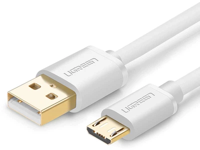 Кабель зарядный Ugreen micro USB Белый (1003-989-00)