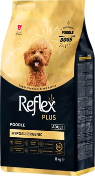 Повноцінний та збалансований сухий корм Reflex Plus Poodle Adult для собак породи пудель 8 кг (8698995036320)