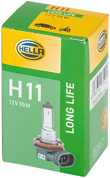 Żarówka samochodowa Hella Long Life H11 55 W 12 V (8GH223498351)