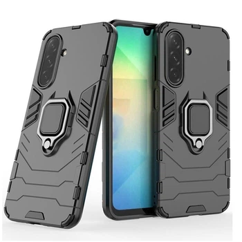 Чехол Fiji Ring для Samsung Galaxy A26 5G (A266) бронированный бампер с кольцом подставкой черный