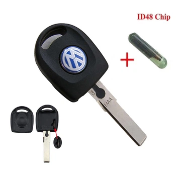 Ключ для автомобилей Volkswagen с чипом ID48