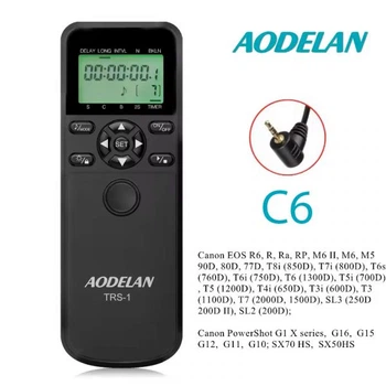 Програмований пульт інтервалометр Aodelan TRS-1 конектор C6