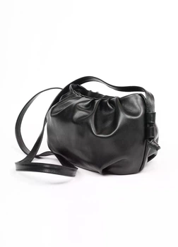 Сумка через плечо кожаная легкая средняя чорная ARTiS Bags 1722 4620