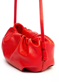 Сумка через плече шкіряна легка середня червона ARTiS Bags 1722 9322