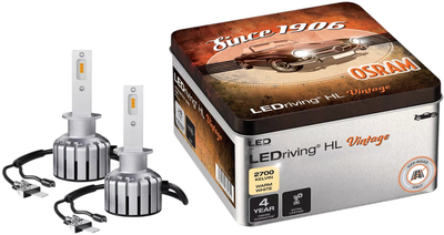Zestaw żarówek samochodowych Osram LEDriving HL Vintage H1 13 W 12 V 2 szt (64150DWVNT-2MB)