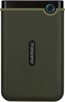Dysk twardy Transcend StoreJet 25M3G 1TB TS1TSJ25M3G 2.5" USB 3.1 Gen1 External Military Green
