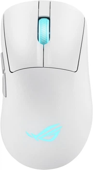 Mysz Asus ROG Keris II Origin Wireless/Bluetooth/USB White (90MP04A0-BMUA10)