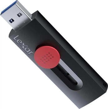 Pamięć flash USB Lexar JumpDrive D300 Dual 128GB USB 3.2 Gen2x2 Black/Red (LJDD300128G-BNBNG)