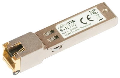 Оптичний мідний модуль MikroTik S+RJ10 RJ45 SFP+ 10/100/1000M/2.5G/5G/10G