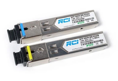 Модуль оптичний RCI SFP-WDM-SM-0220BD (1G, 20km, SC, Tx 1550nm)