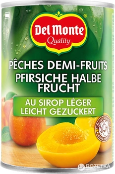 Персик половинками Del Monte в светлом сиропе 825 г (0024000010418)