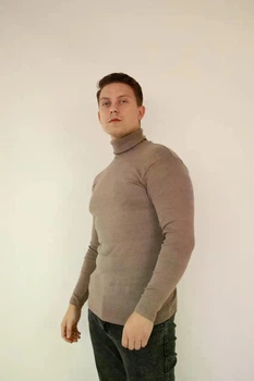 Гольф універсальний з начосом, СВІТЛО КОРИЧНЕВИЙ, 2XL