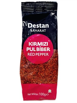 Перець червоний гострий Kirmizi Pul Biber red pepper Destan 100г Туреччина
